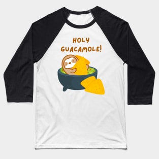 Holy Guacamole Sloth Baseball T-Shirt